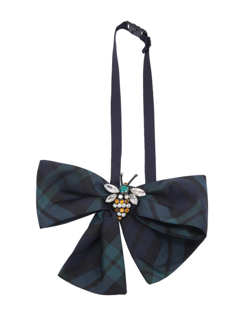 Галстук-бабочка с брошью Aletta Couture - Общий вид
