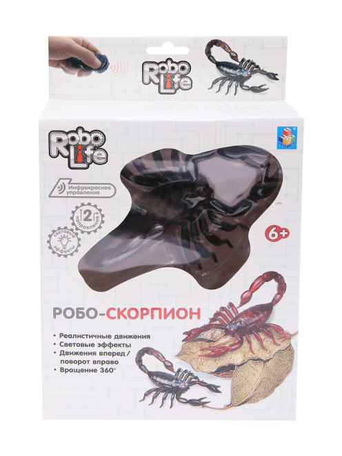 Игрушка Робо-Скорпион (коричневый) на управлении 1toy - Общий вид