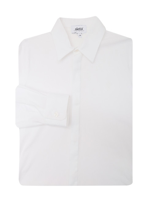 Хлопковая рубашка с нагрудным карманом Aletta Couture - Общий вид