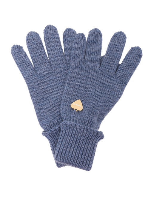 Однотонные перчатки с подворотом IL Trenino - Общий вид