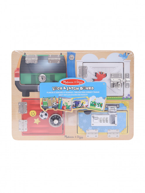 Развивающая игрушка "Доска с замочками" Melissa&Doug - Общий вид