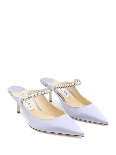 Мюли декорированные кристаллами и бусинами Jimmy Choo - Общий вид