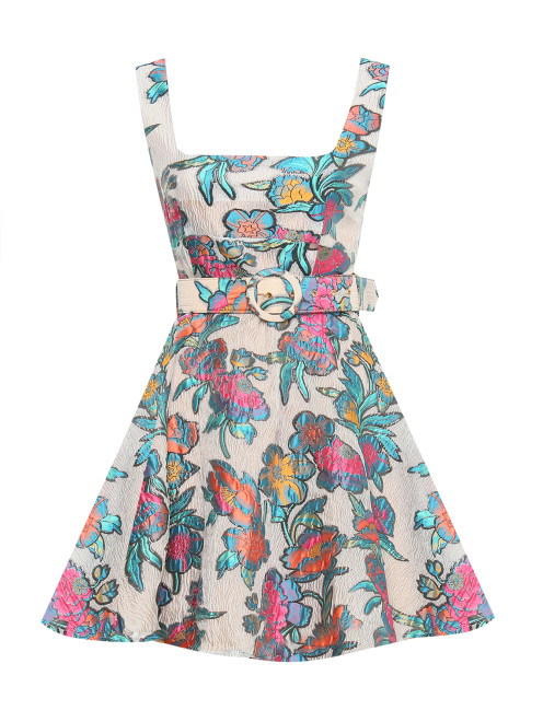 Платье-мини с цветочным узором Elliatt - Общий вид