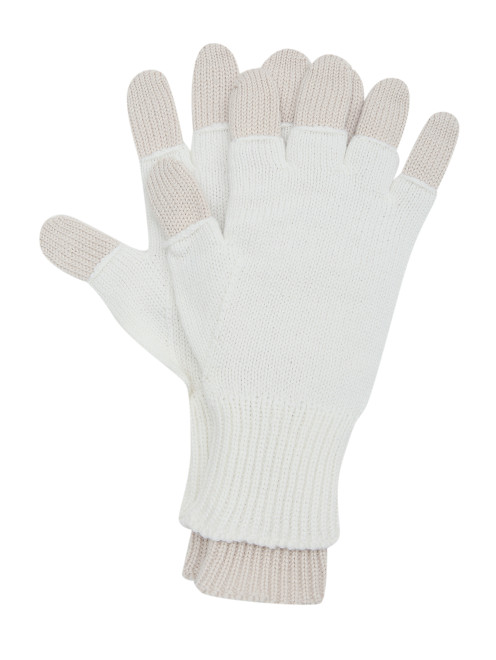 Двойные перчатки из шерсти IL Trenino - Общий вид
