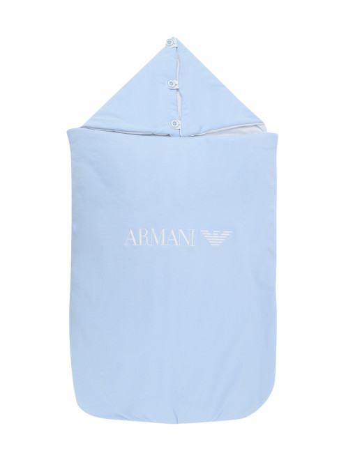 Спальный конверт с логотипом Armani Junior - Общий вид