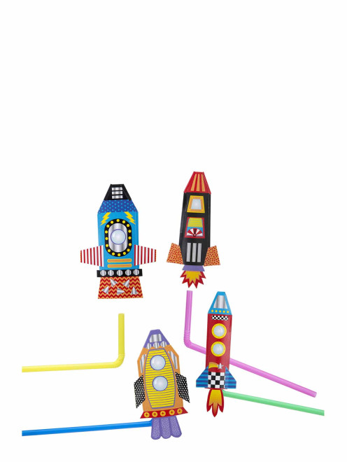 Набор для творчества "Pops Craft", 4 ракеты Alex - Общий вид
