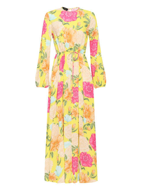 Шифоновое платье-макси с цветочным узором Shade - Общий вид
