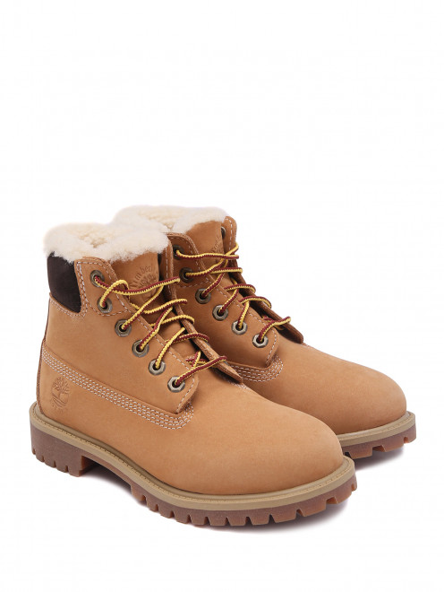 Замшевые утепленные ботинки Timberland - Общий вид