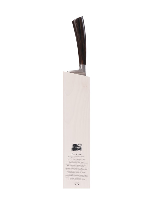 Нож кухонный с деревянной подставкой  Coltellerie Berti - Общий вид