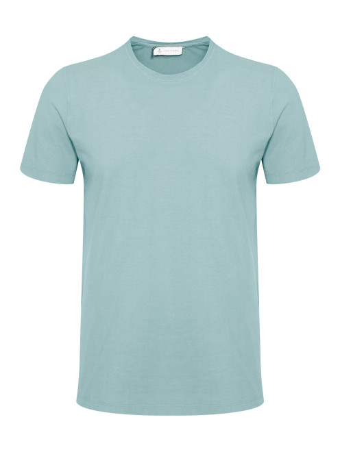 Базовая футболка из хлопка Piacenza Cashmere - Общий вид