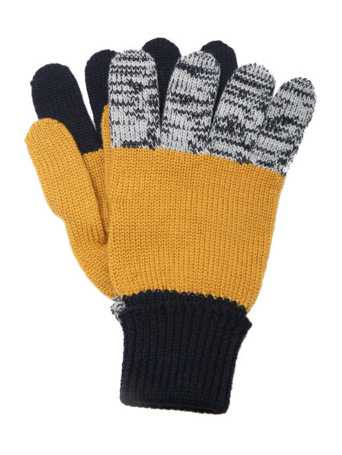 Перчатки перчатки из шерсти с узором IL Trenino - Общий вид