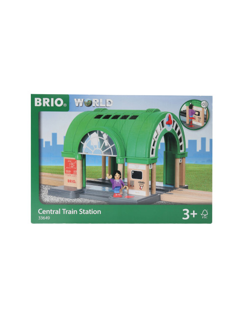Игровой набор-центральный железнодорожный вокзал  BRIO - Общий вид