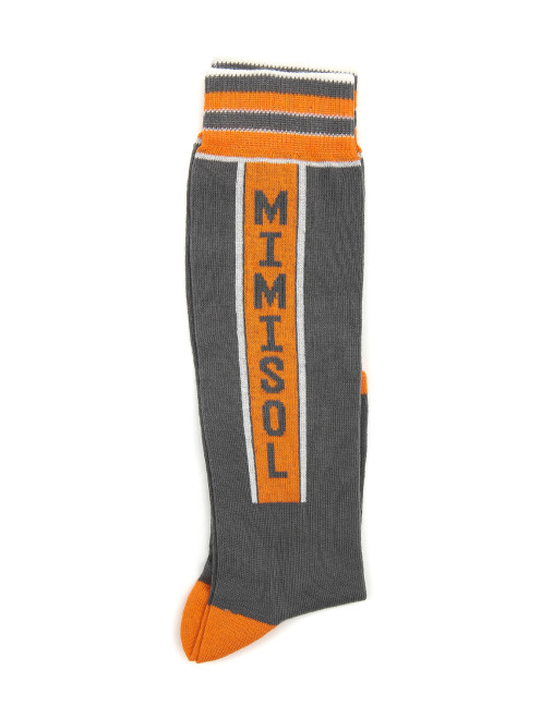 Носки цветные из хлопка MiMiSol - Общий вид