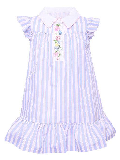 Платье с узором и вышивкой Baby A - Общий вид