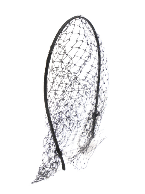 Ободок с вуалью из сетки Jennifer Behr - Общий вид