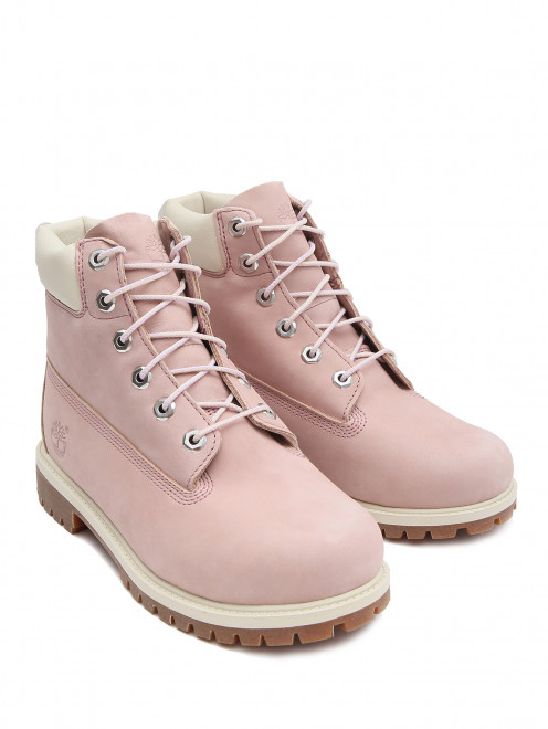 Кожаные ботинки на шнурках Timberland - Общий вид
