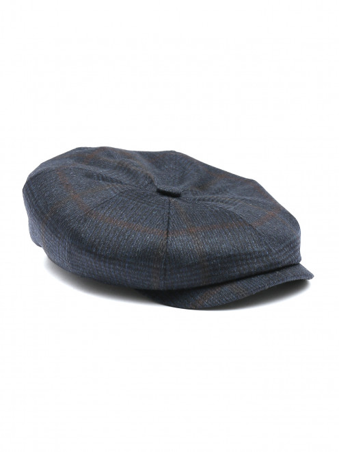 Кепка из кашемира с узором Stetson - Общий вид