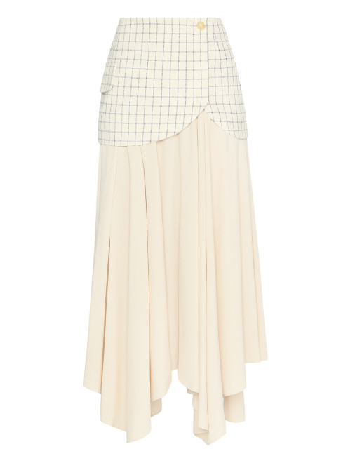 Асимметричная юбка с баской Erika Cavallini - Общий вид