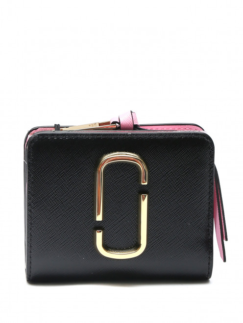 Кошелек из кожи с золотой фурнитурой Marc Jacobs - Общий вид