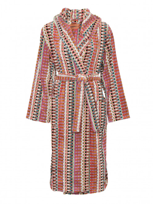 Халат с капюшоном, из хлопка Missoni - Общий вид