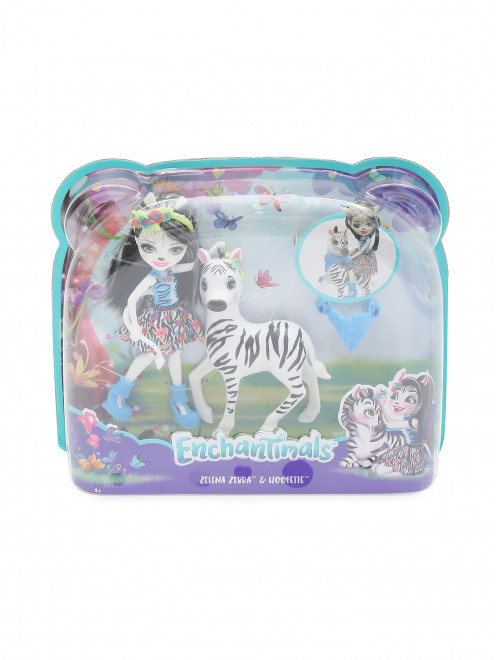 Набор-кукла и зебра Enchantimals - Общий вид