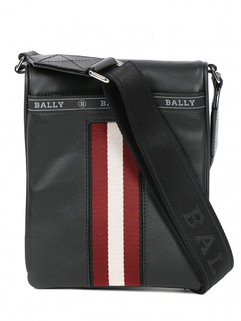Сумка из кожи на широком ремне Bally - Общий вид