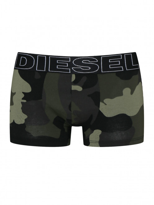 Трусы из хлопка с узором Diesel - Общий вид