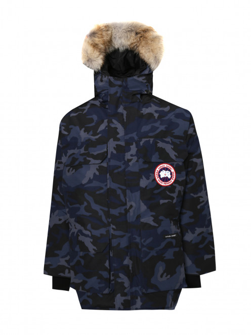 Куртка пуховая на молнии с капюшоном Canada Goose - Общий вид