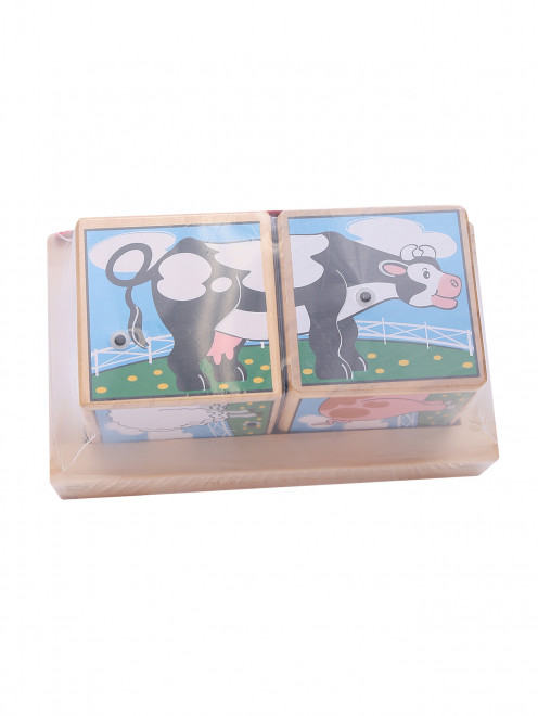 Кубики "Ферма" Melissa&Doug - Общий вид