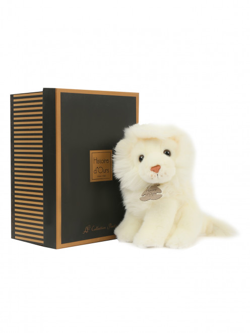 Плюшевый белый лев Histoire d'Ours - Общий вид