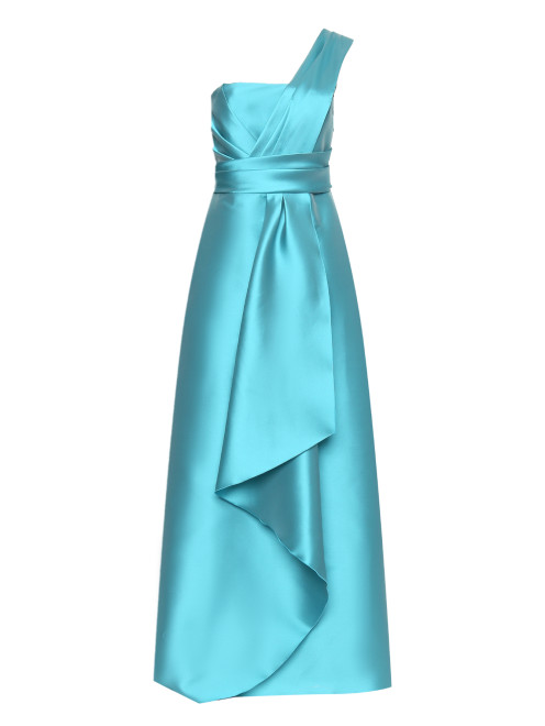 Платье-макси с разрезом и встроенным корсетом Alberta Ferretti - Общий вид