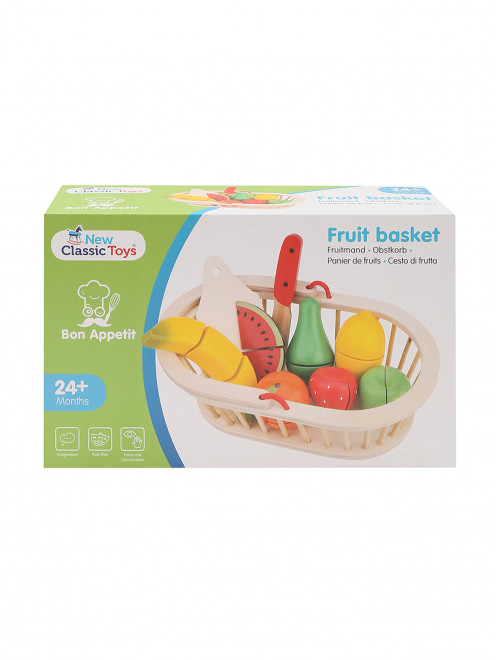 Игровой набор "Корзина с продуктами" New classic toys - Общий вид
