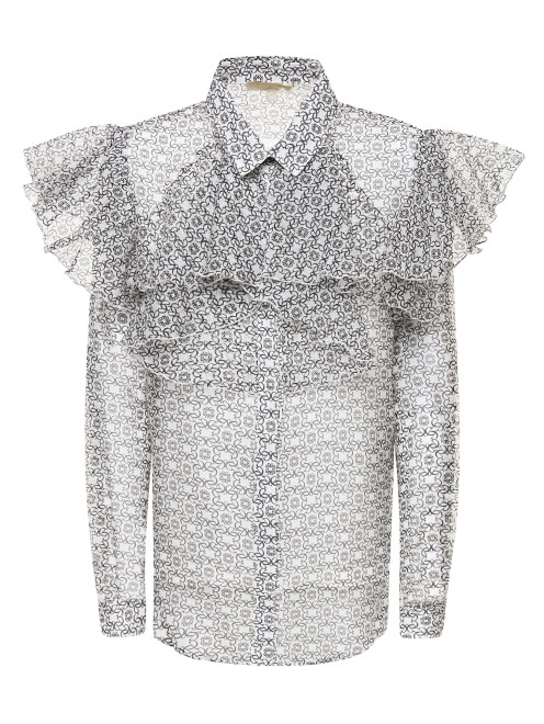 Шелковая блуза с топом Elie Saab - Общий вид