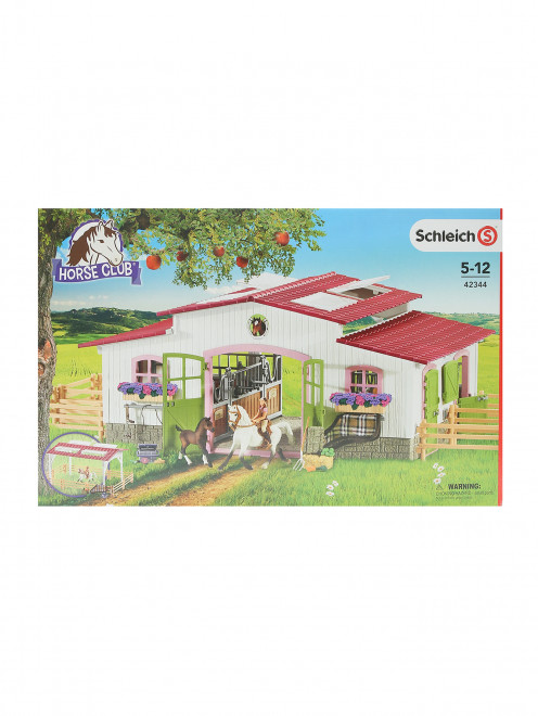 Центр верховой езды с лошадьми Schleich - Общий вид