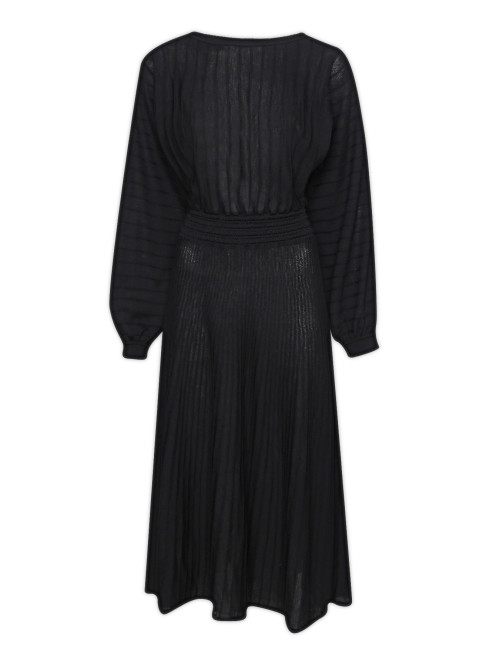 Трикотажное платье-миди из шерсти Moschino Boutique - Общий вид