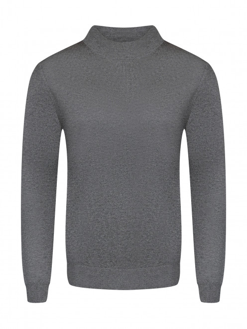 Базовый джемпер из шелка и кашемира Kangra Cashmere - Общий вид