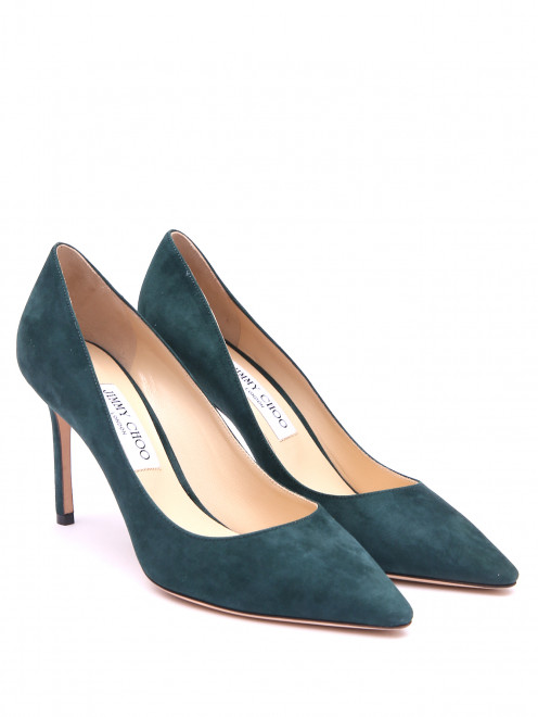 Туфли-лодочки из замши Jimmy Choo - Общий вид