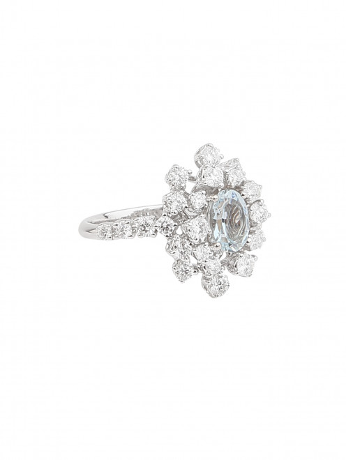 Кольцо с бриллиантами Damiani - Общий вид