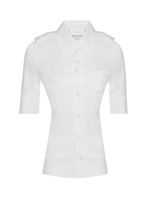 Рубашка с коротким рукавом на пуговицах Sportmax - Общий вид