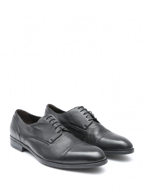 Дерби из фактурной кожи Ermenegildo Zegna - Общий вид