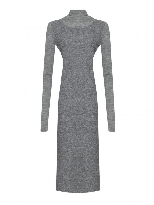 Однотонное платье из шерсти Sportmax - Общий вид