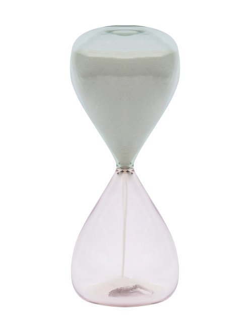 Песочные часы из прозрачного стекла  Venini - Общий вид
