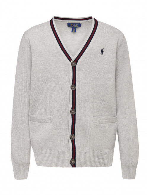 Кардиган из хлопка с карманами Ralph Lauren - Общий вид