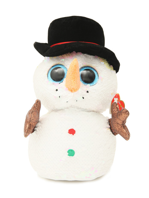 Мэлти-снеговик с пайетками Ty - Общий вид