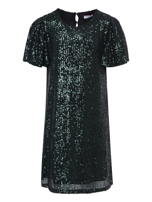 Платье из пайеток с коротким рукавом PINKO - Общий вид