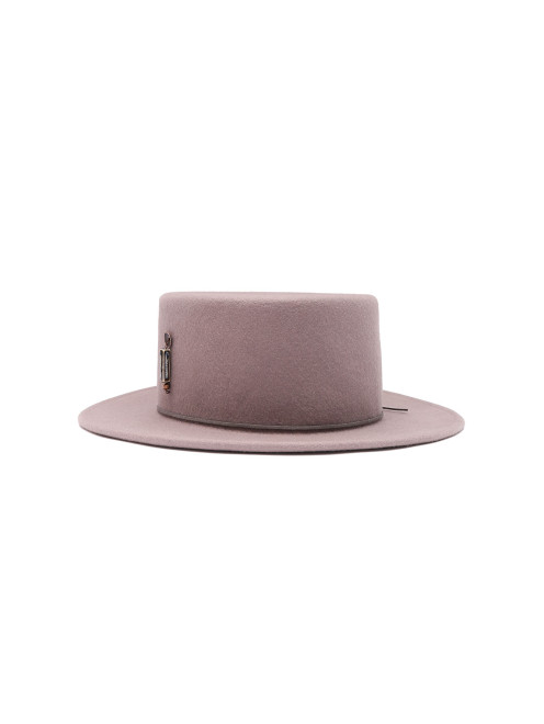 Шляпа-канотье из шерсти Hatfield - Общий вид