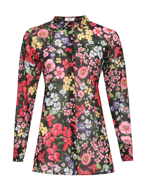 Рубашка из хлопка с цветочным узором  Weill - Общий вид