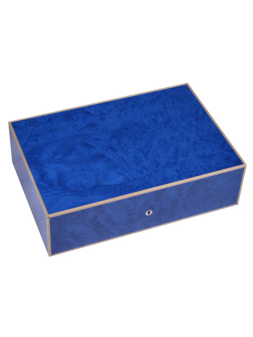  Шкатулка для украшений синяя из Мадрона Elie Bleu - Общий вид