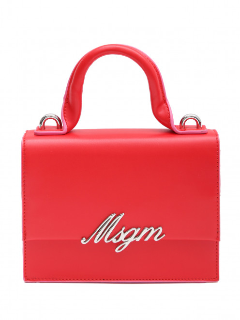 Сумка на короткой ручке и ремне MSGM - Общий вид