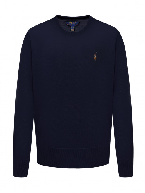 Джемпер с вышитым логотипом Ralph Lauren - Общий вид